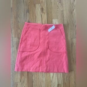 LOFT Coral Mini Skirt